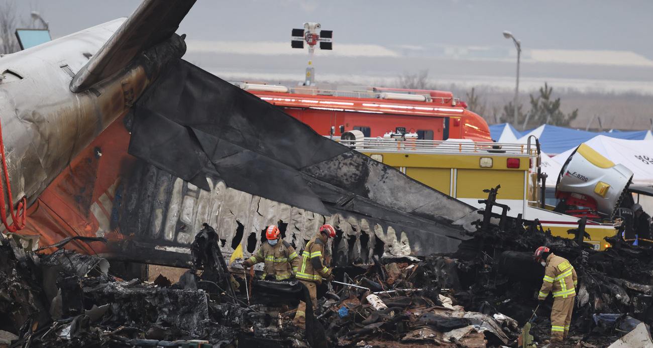 Güney Kore’de 179 kişinin öldüğü uçağın çarptığı duvar havalimanından kaldırılacak