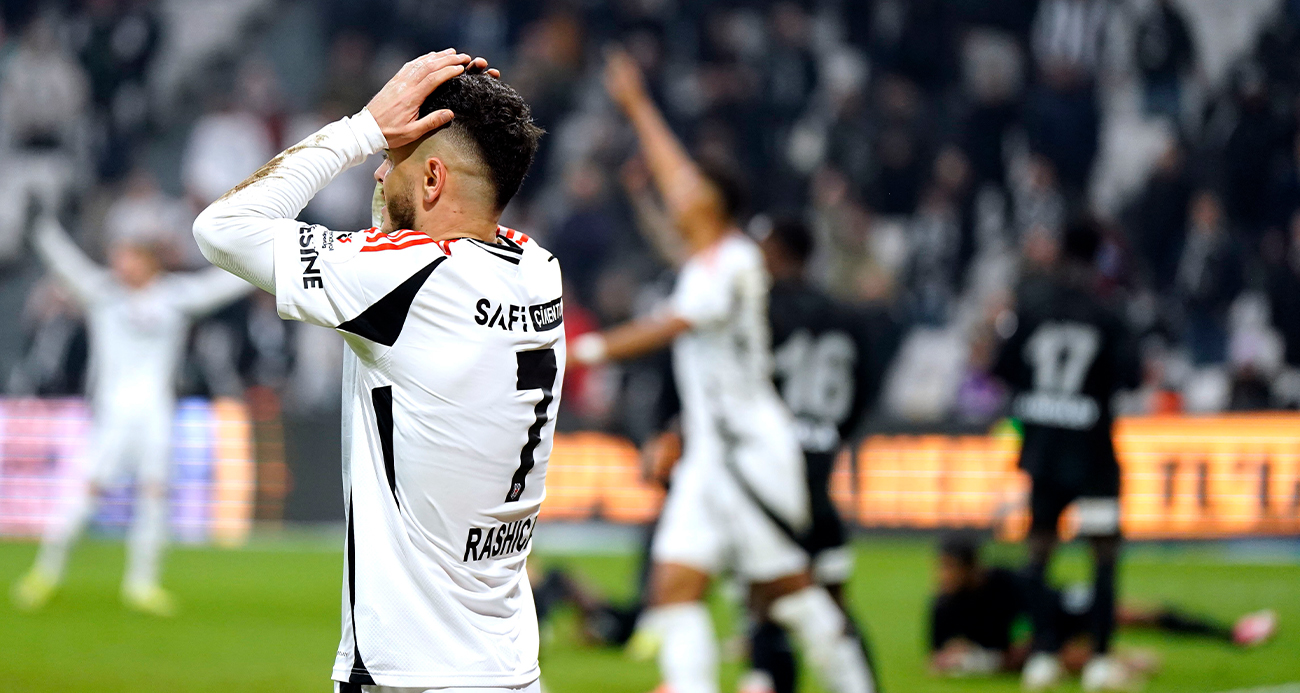 Beşiktaş galibiyete hasret