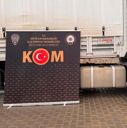 Van’da 844 litre kaçak akaryakıt ele geçirildi