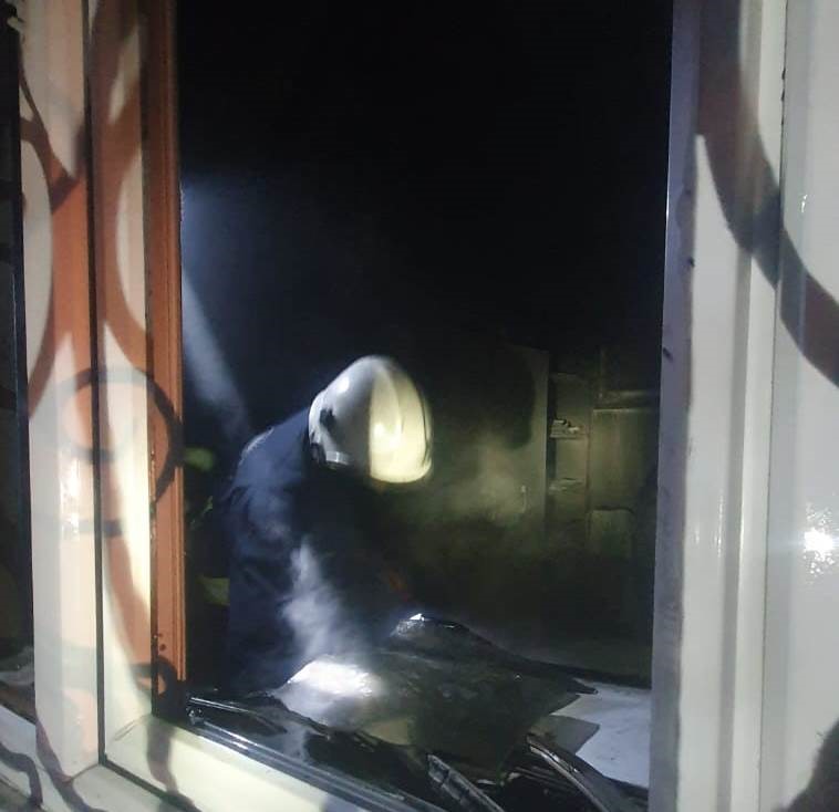 Van’ın Tuşba ilçesinde yangın