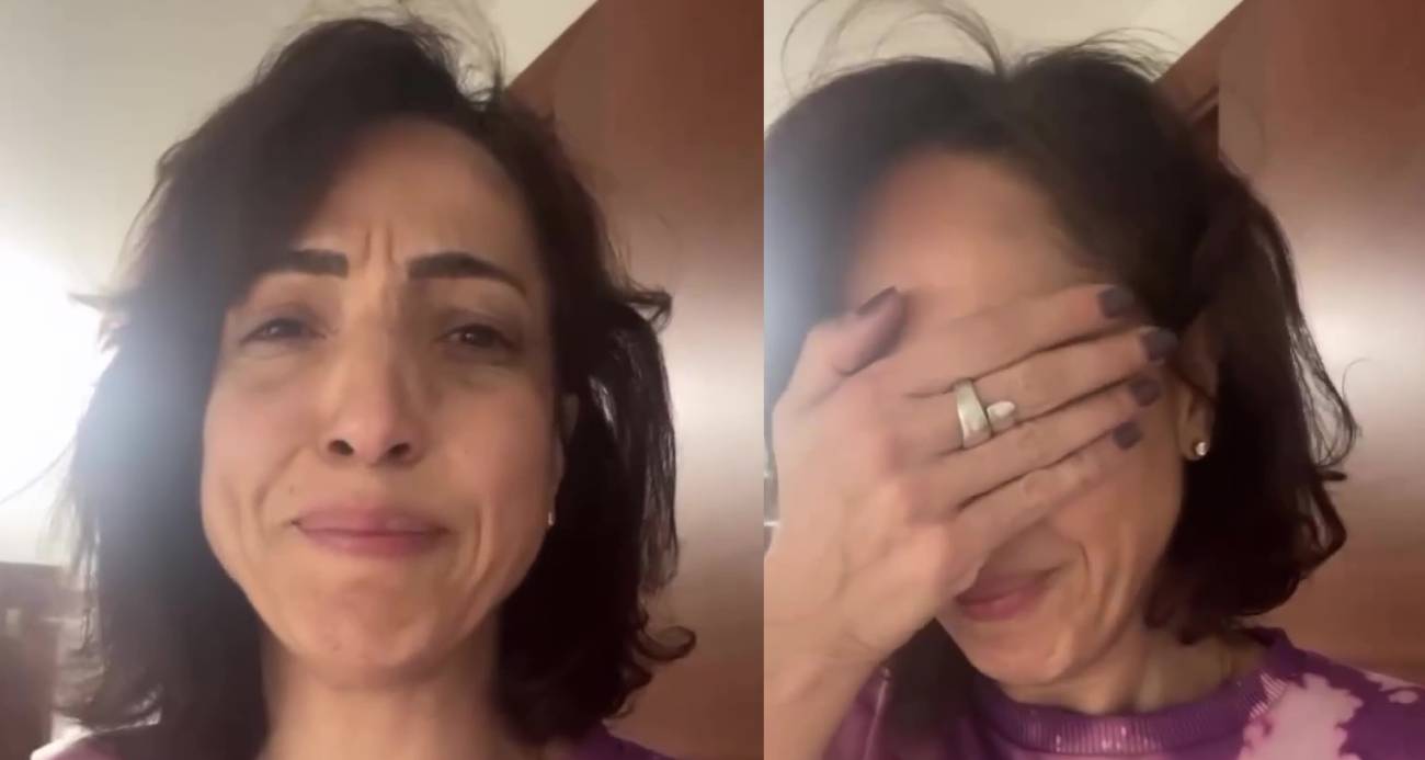 Korku dolu anları telefonuyla kaydetti