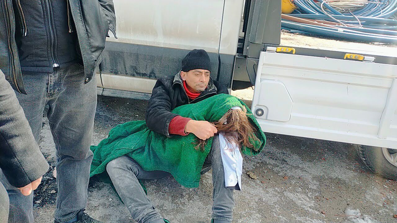 Bir babanın yürek yakan vedası