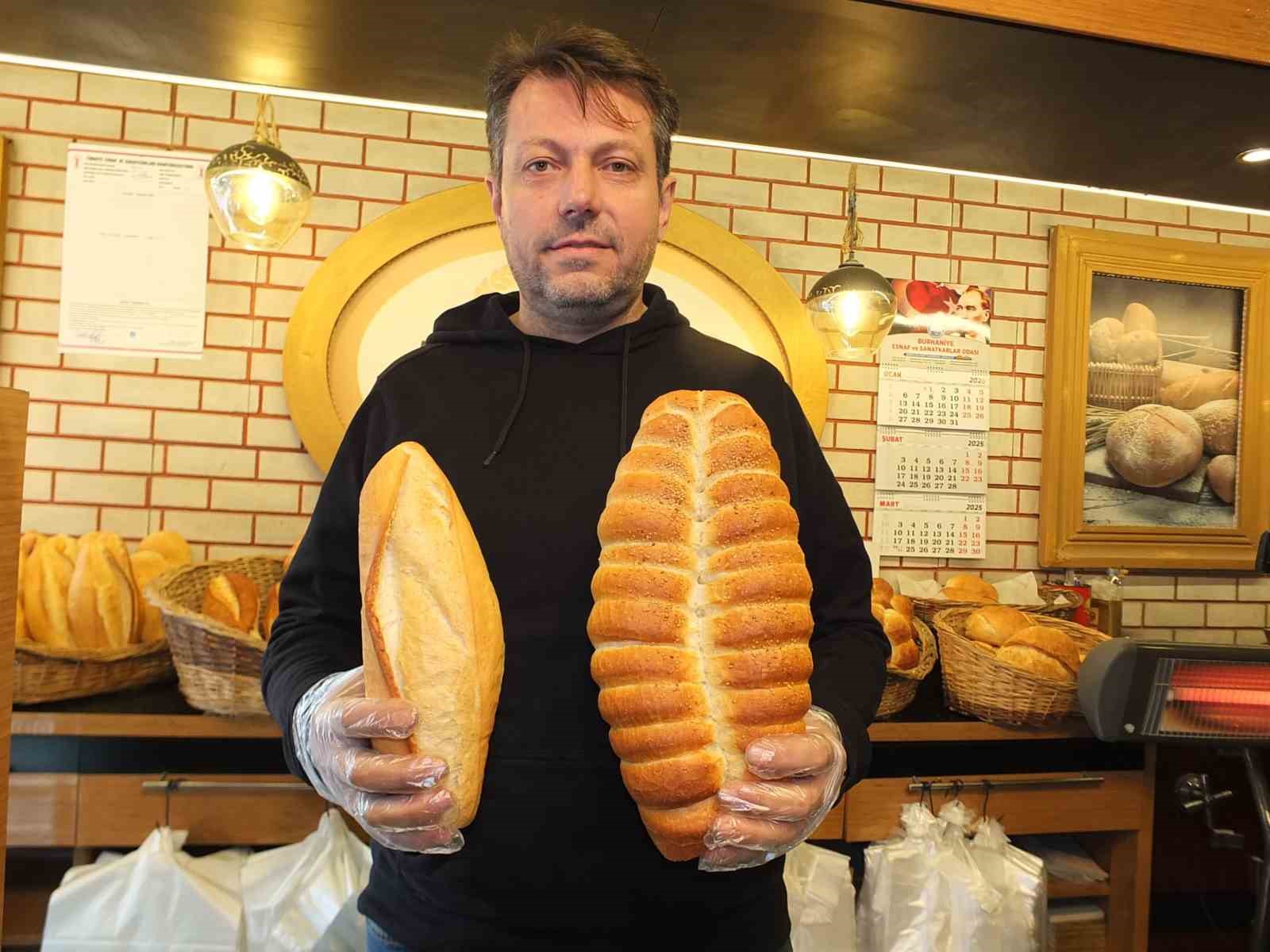Fırıncı 12,5 liralık ekmeği 7,5 liraya satıyor