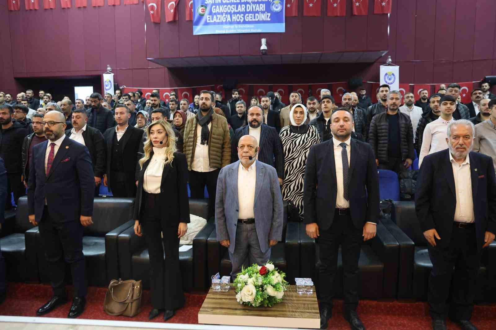 HAK-İŞ Genel Başkanı Arslan: “Terörden arındırılmış bir Türkiye’de daha güzel günleri yaşamak ve onları arzu etmekteyiz”