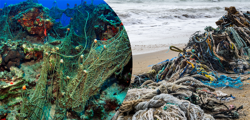 Mavi sulardan 224 futbol sahası büyüklüğünde hayalet ağ çıkarıldı