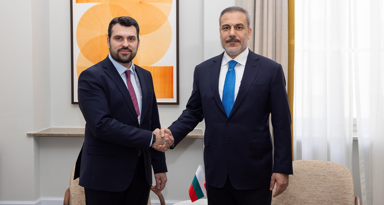 Dışişleri Bakanı Fidan, Bulgaristan Dışişleri Bakanı Georgiev ile bir araya geldi