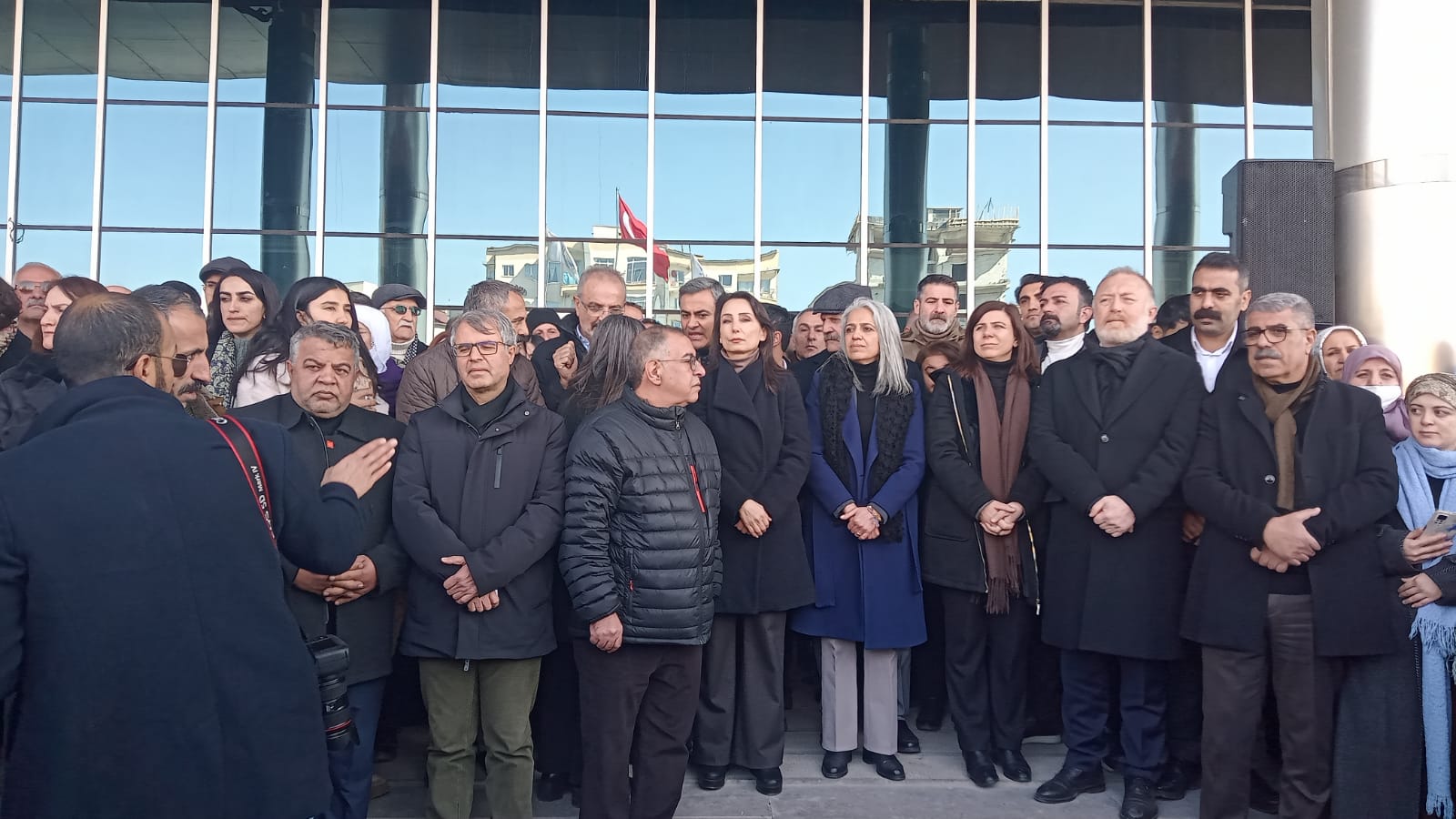 Van Büyükşehir Belediye Başkanı Zeydan’a destek!