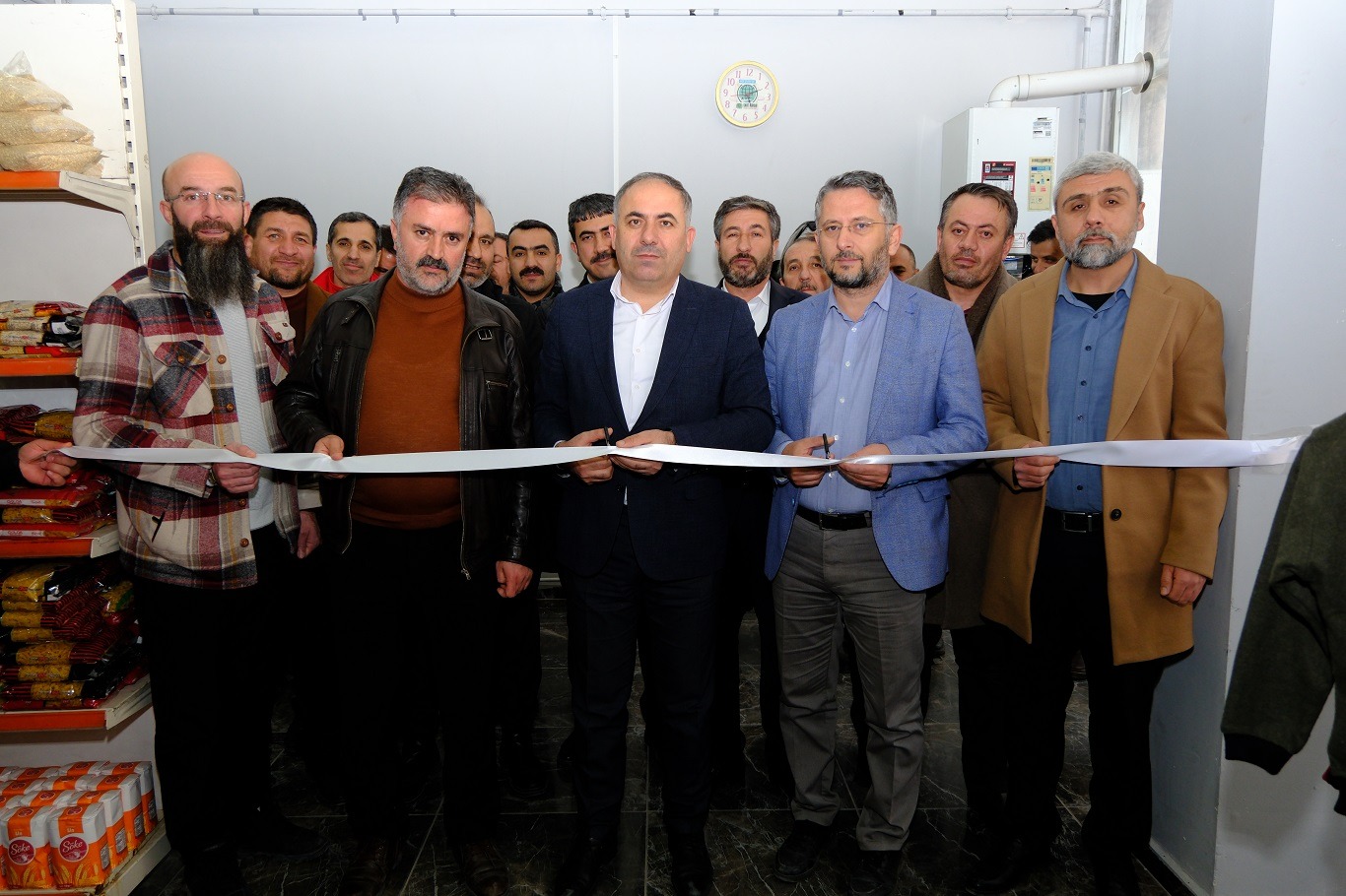 Van’da “Sosyal Market”in resmi açılışı yapıldı