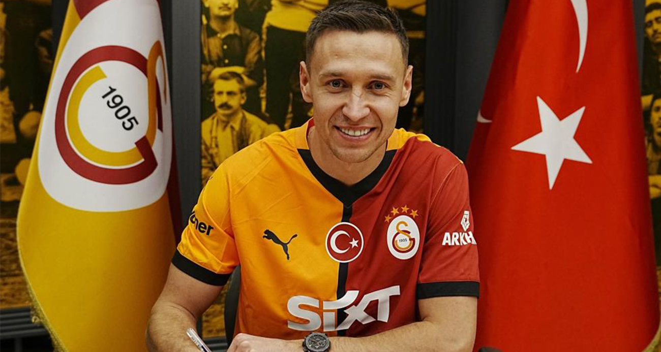 Galatasaray Przemyslaw Frankowski’yi resmen duyurdu