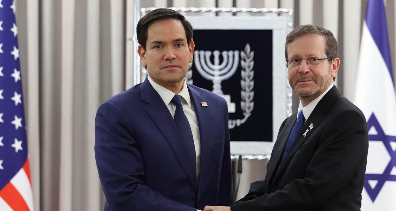 ABD’li Bakan Rubio, İsrail Cumhurbaşkanı Herzog ile görüştü