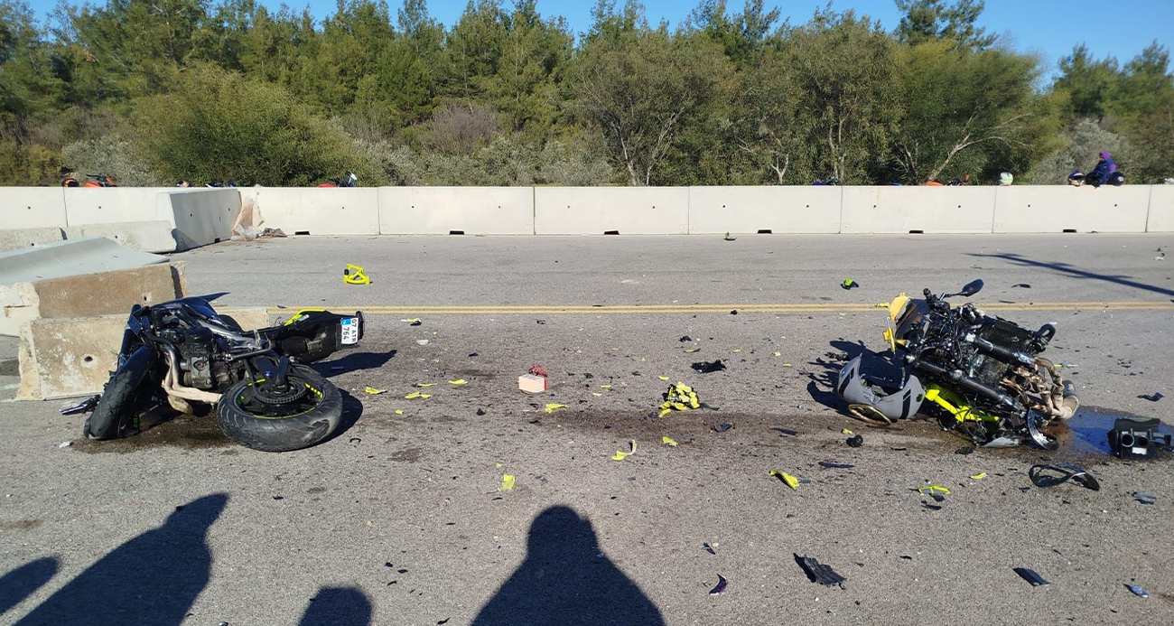 Motosiklet yarışı ölümle noktalandı: 1 ölü, 1 yaralı