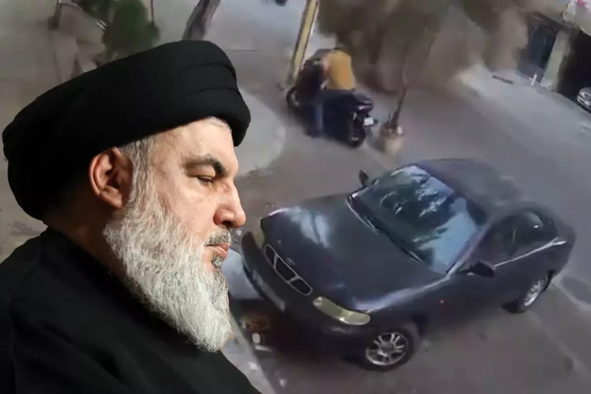 Hizbullah lideri Nasrallah suikastının görüntüsü ortaya çıktı