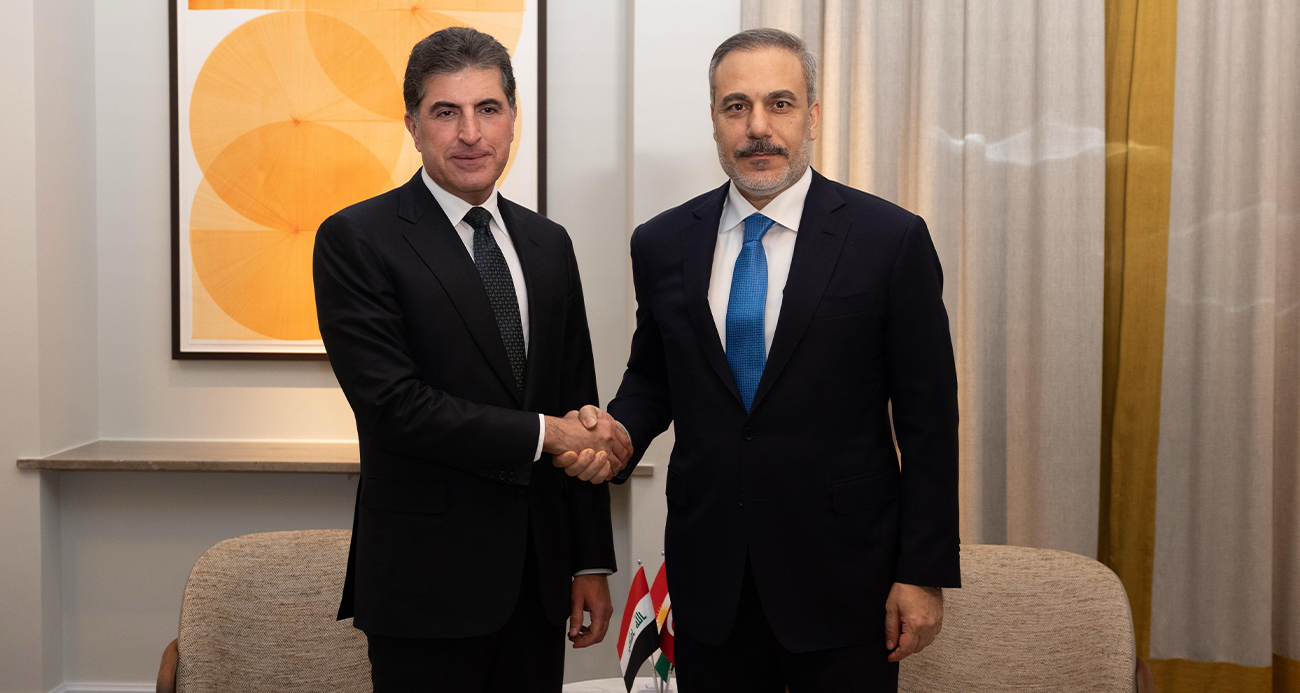 Dışişleri Bakanı Fidan, IKBY Başkanı Barzani ile görüştü