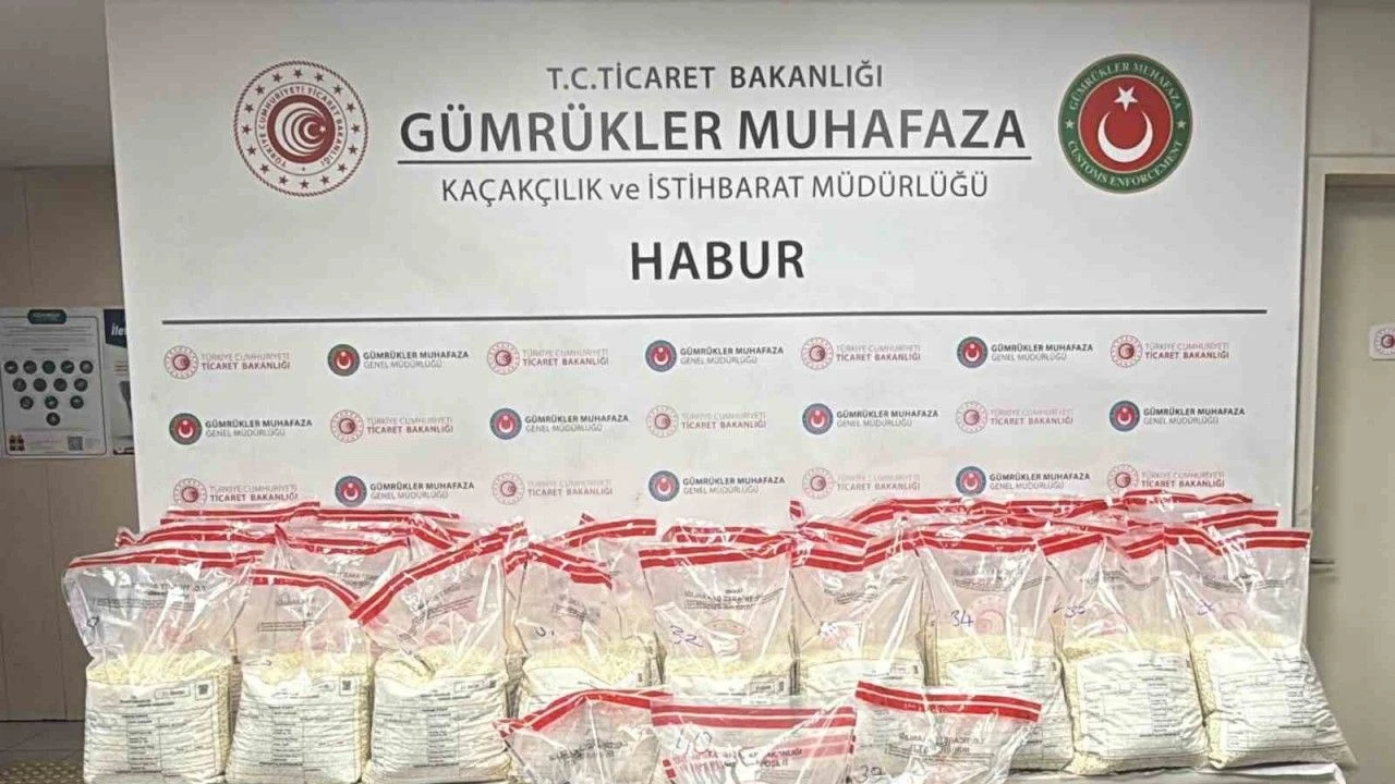 Habur Gümrük Kapısı’nda Operasyon: 370 kilo uyuşturucu madde ele geçirildi