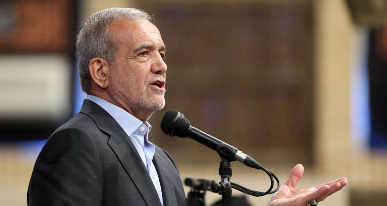 İran Cumhurbaşkanı Pezeşkiyan’dan Trump’a: “Gazze’de yaptığını İran’a yapmak istiyor”