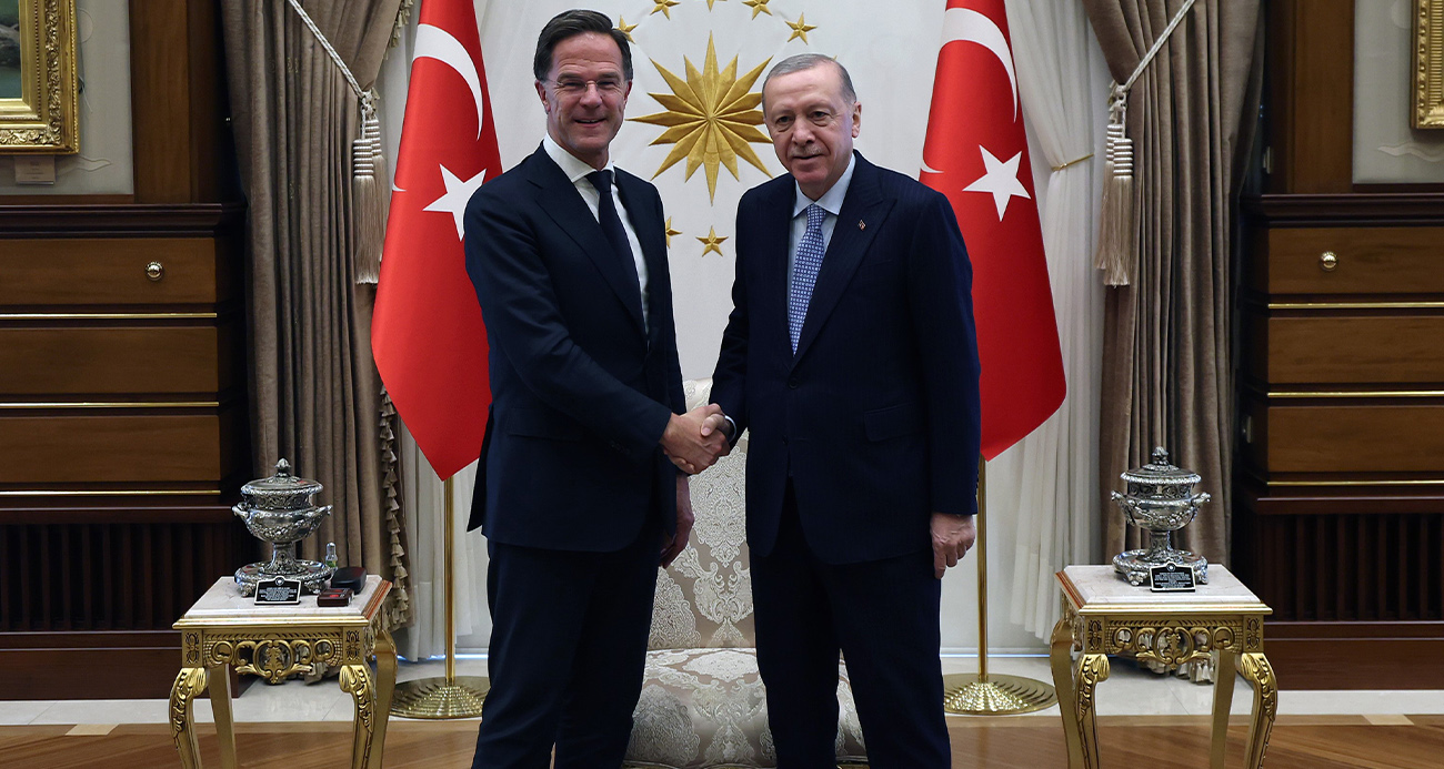Cumhurbaşkanı Erdoğan, NATO Genel Sekreteri Rutte ile görüştü