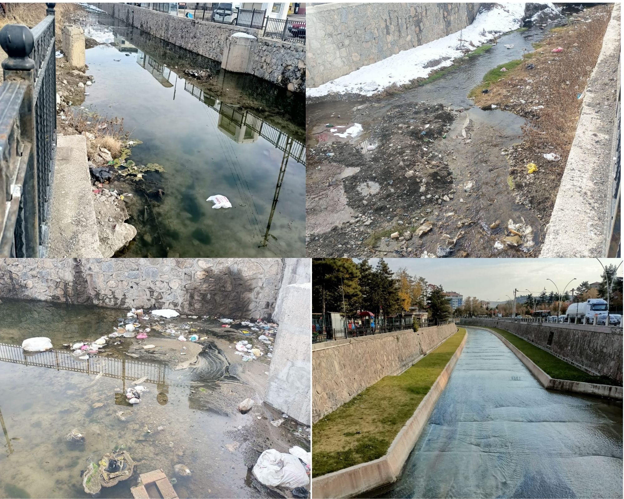 Van’da Akköprü Deresi’ndeki kirlilik endişeli boyutlara ulaştı