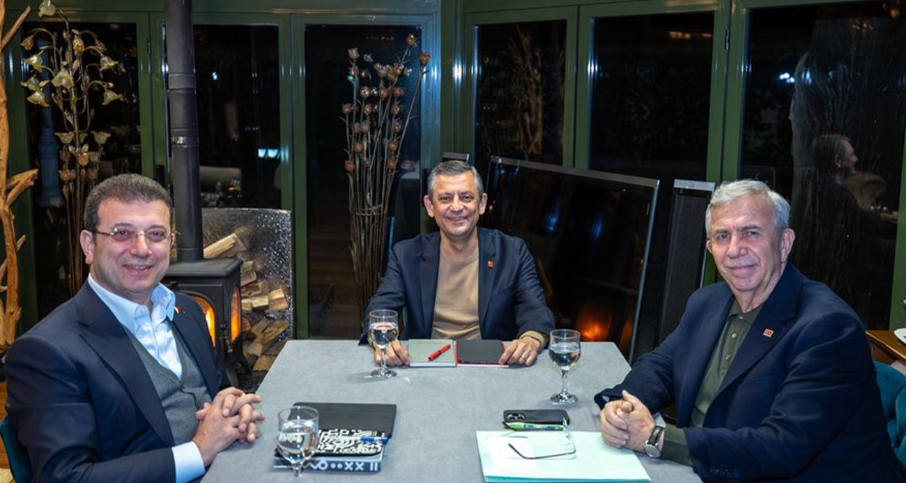 CHP Genel Başkanı Özel, İmamoğlu ve Yavaş ile görüştü