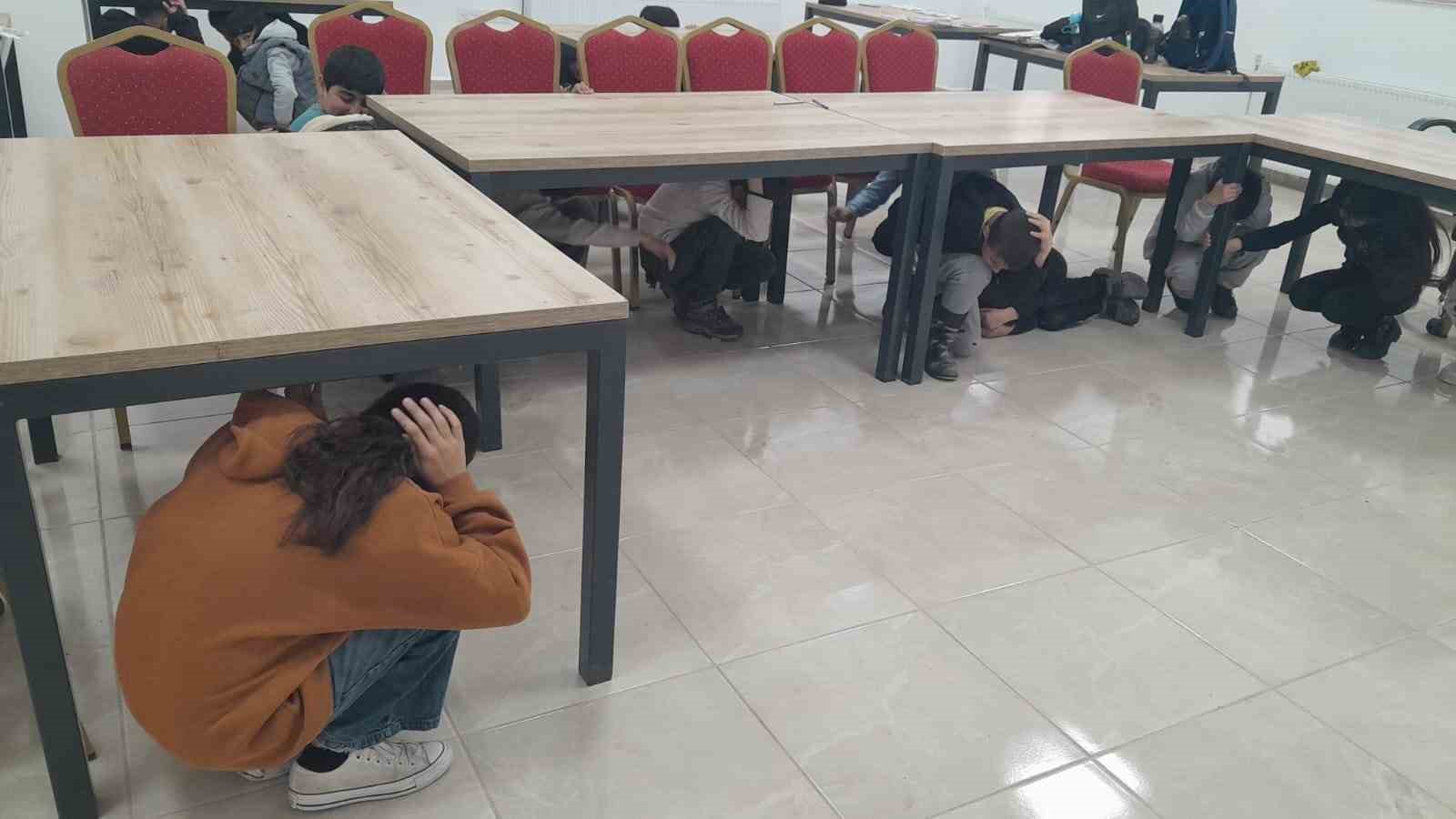 Van’da Çocuklara afet bilinci etkinliği