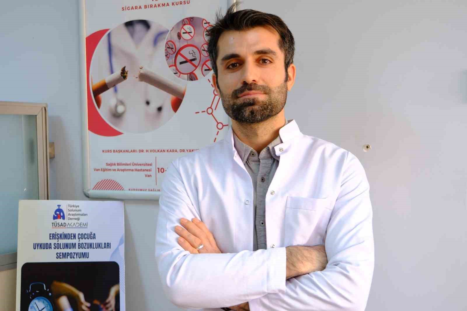 Van’da sigarayı bırakma oranı yüzde 40 seviyelerinde