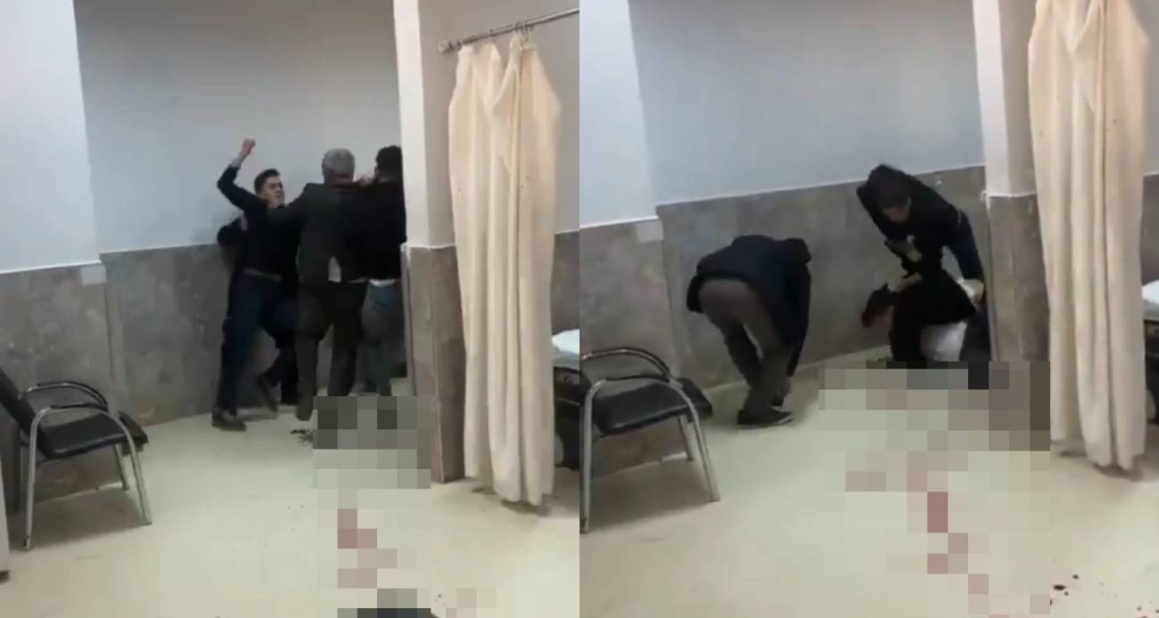 Hastanede bıçaklı kavga: 5 yaralı