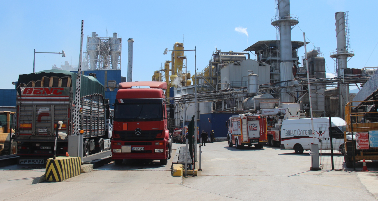 Fabrikada çalışan işçinin parmakları koptu