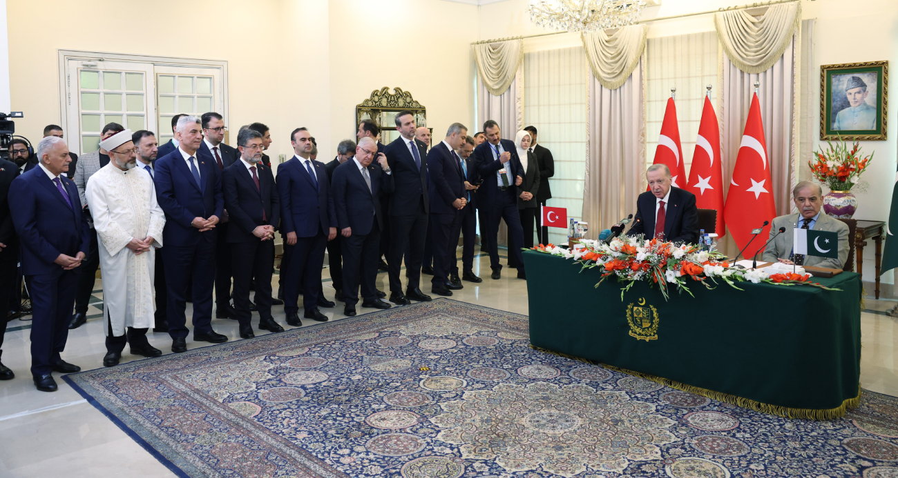 Türkiye ile Pakistan arasında 24 anlaşma imzalandı