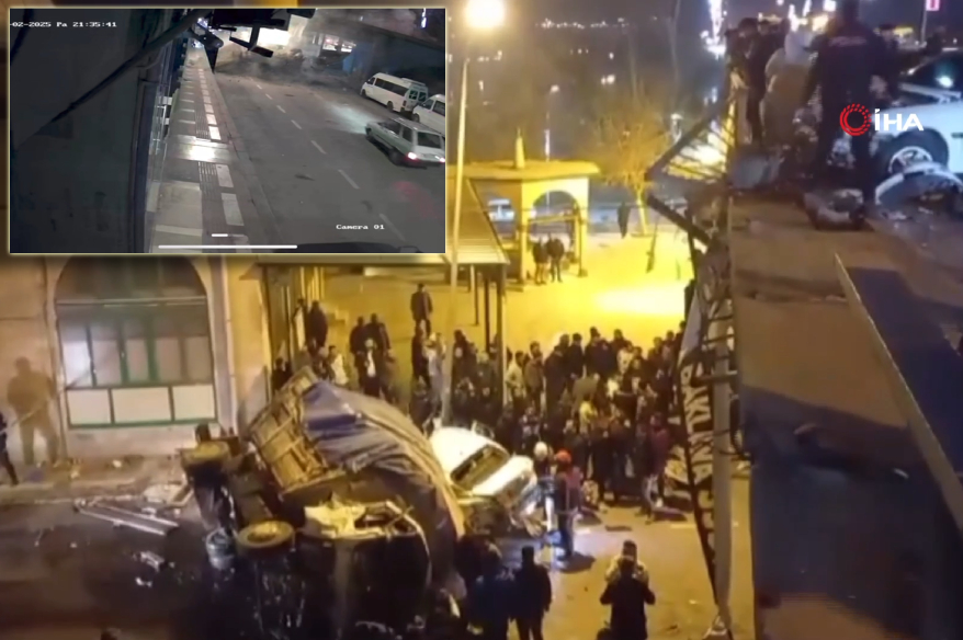 Freni boşalan kamyon dehşet saçtı: 3 öldü, 26 yaralı