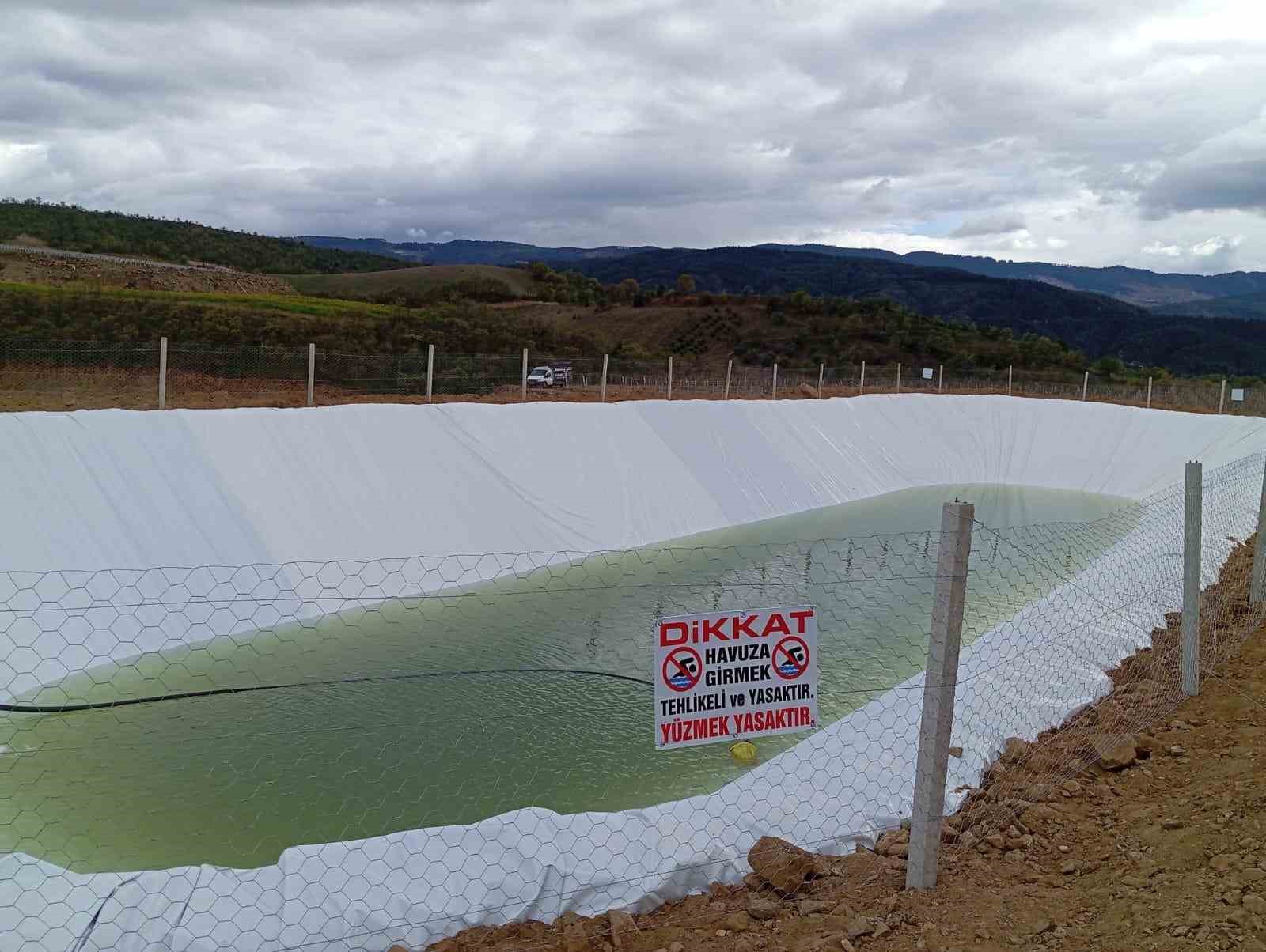 Su sıkıntısına karşı kendi imkanlarıyla çözüm