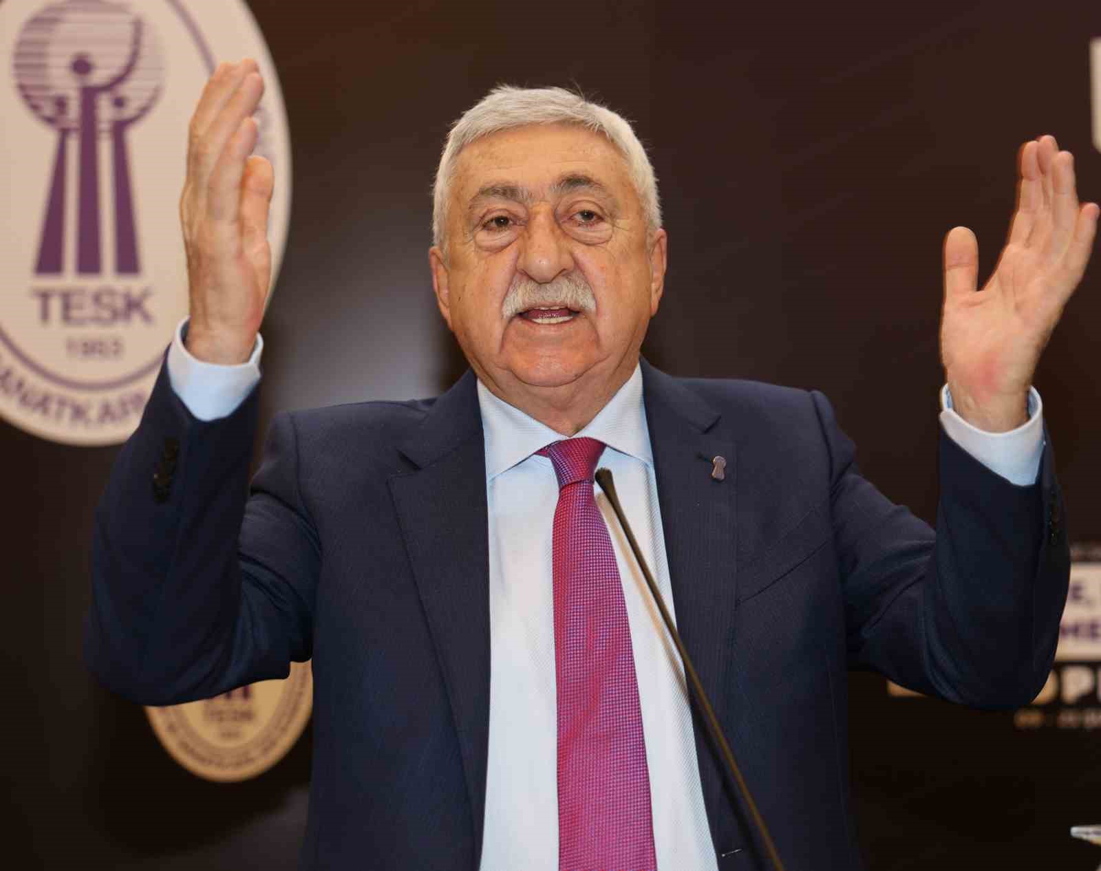 TESK Başkanı Palandöken: “Girişimciliğin önündeki en büyük engel yüksek faiz ve maliyetlerdir”