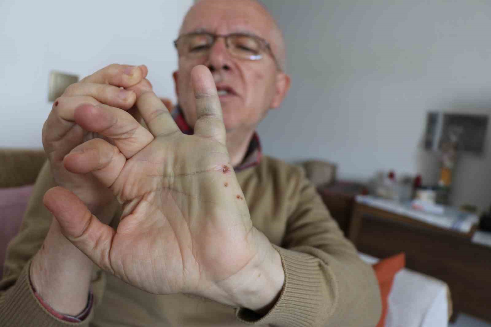 Depoya kilitlediği emekli öğretmene dehşeti yaşattı