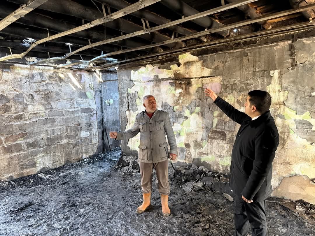 Van’da bir evde çıkan yangın maddi hasara yol açtı