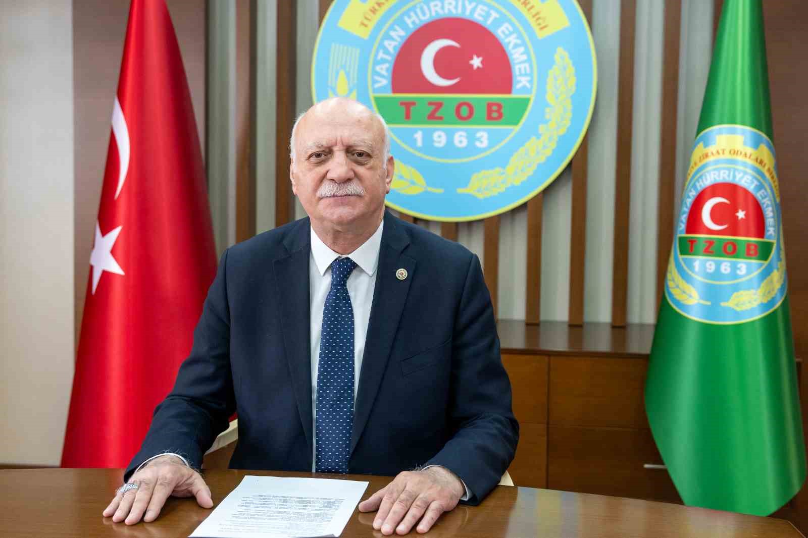 TZOB Genel Başkanı Bayraktar: “Çiftçilerimizin prim destek ödemeleri bir an önce tamamlanmalıdır”