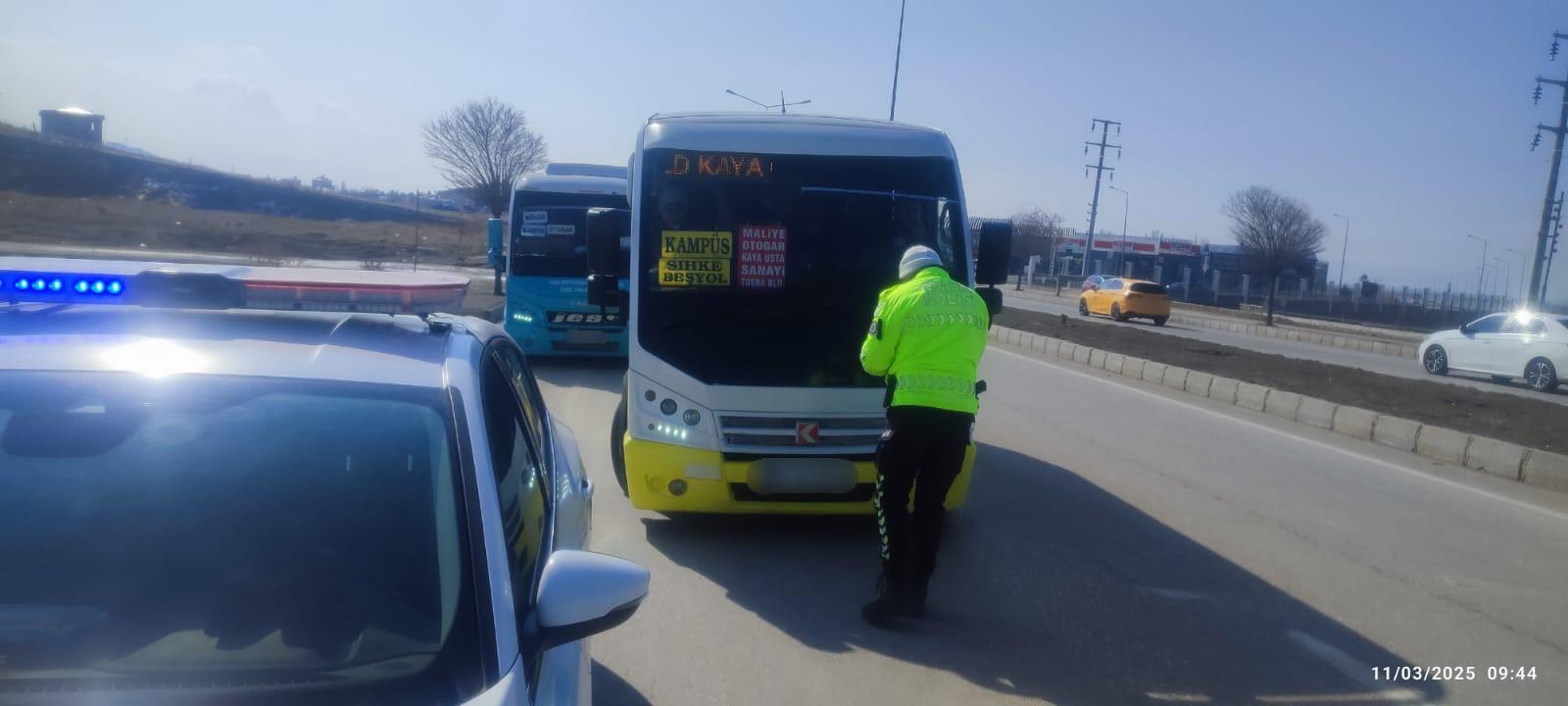Van’da 17 bin araç denetlendi, 29 araç trafikten men edildi
