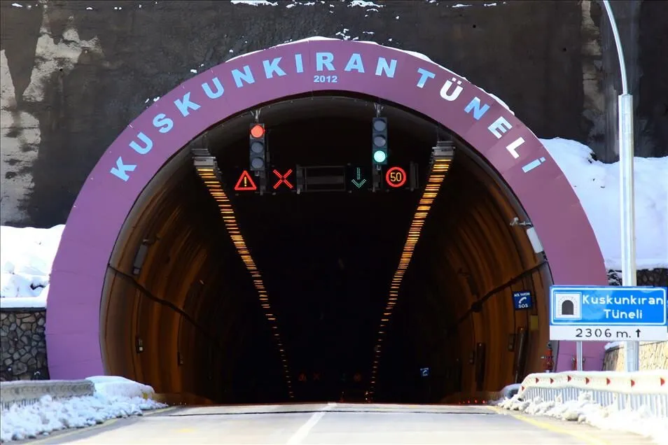 Kuskunkıran Tüneli’nden Geçecekler Dikkat!