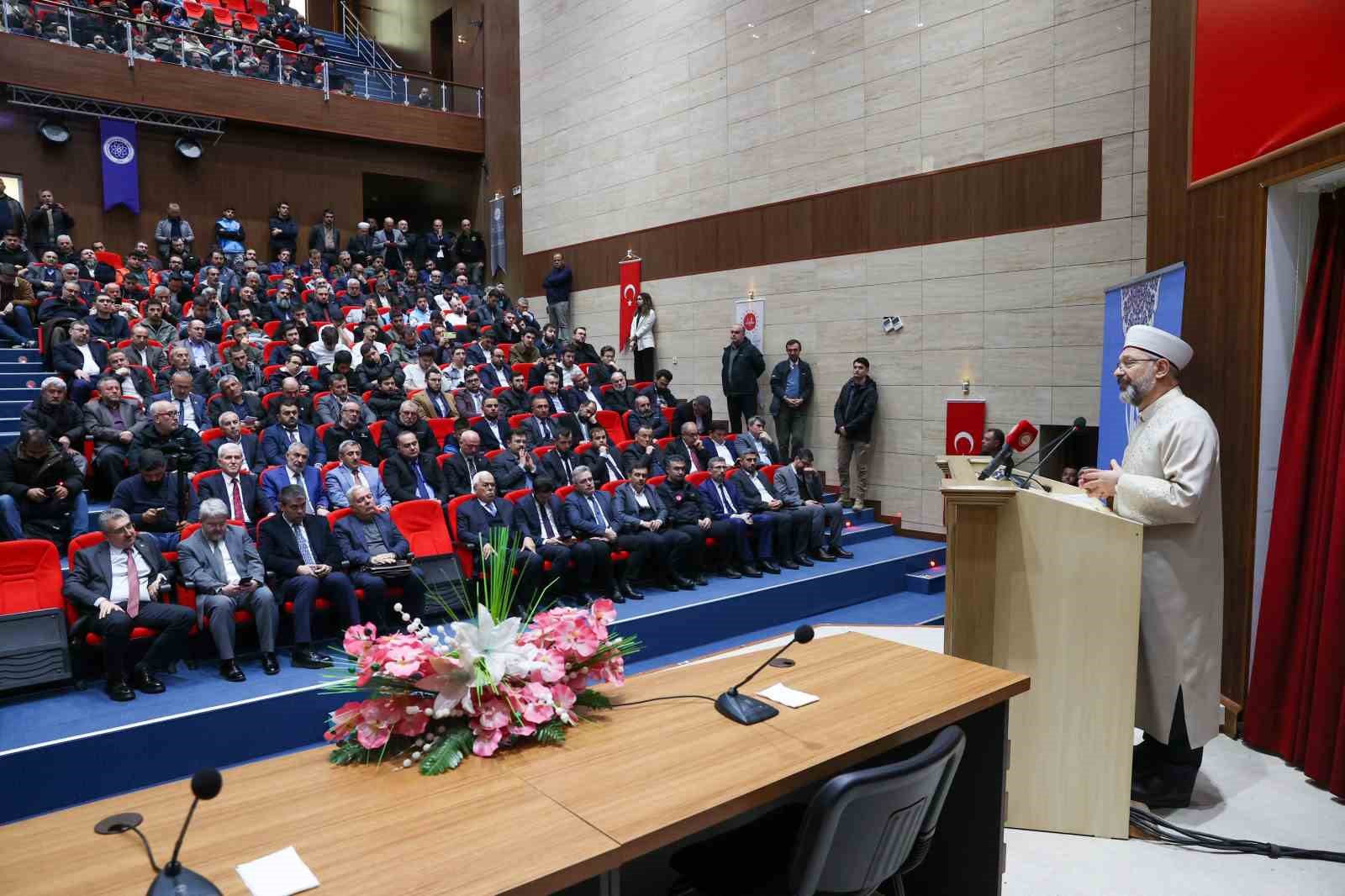 Diyanet İşleri Başkanı Erbaş: 