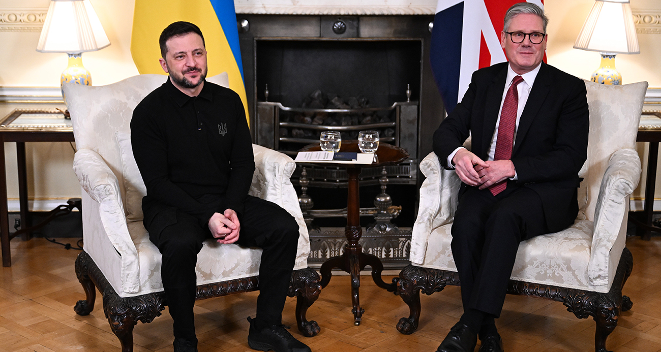 İngiltere’den  Zelenskiy’e destek