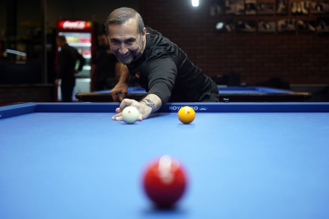 Semih Saygıner: “Bilardoya başlayalı 45 yılı geçti, hala deli gibi çalışıyorum”