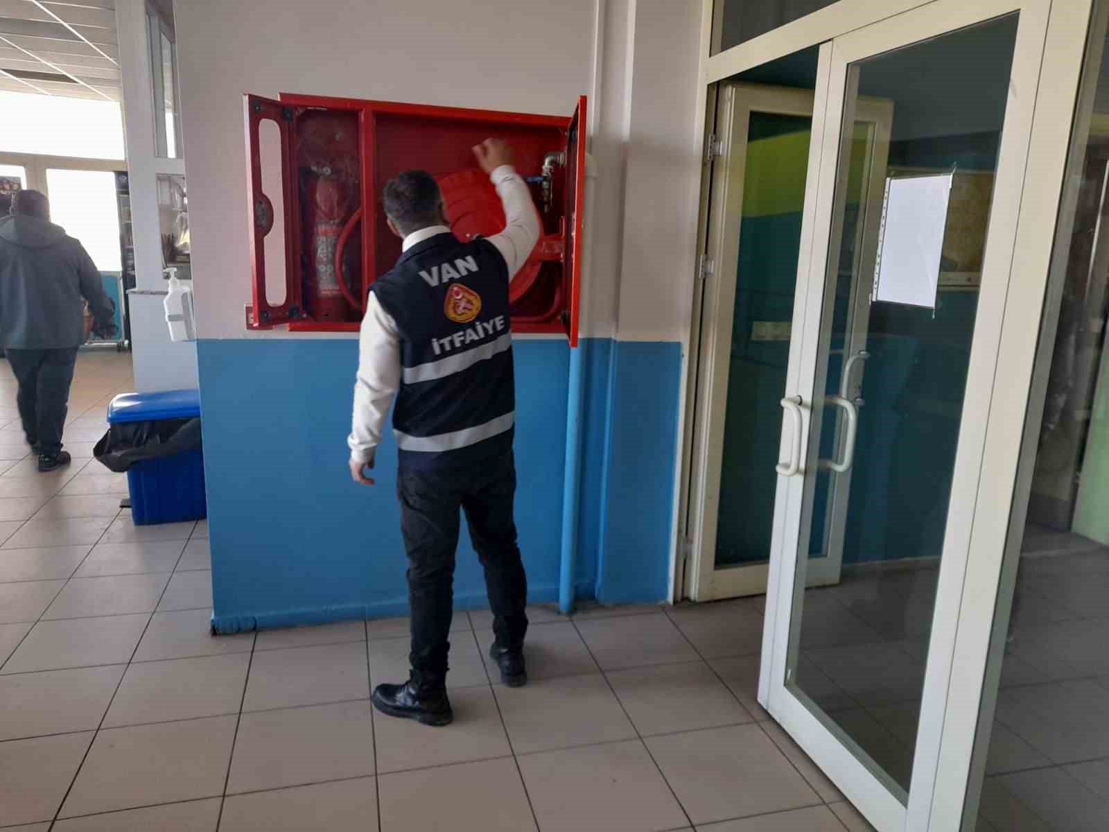 Van’da yangın denetimleri arttırıldı