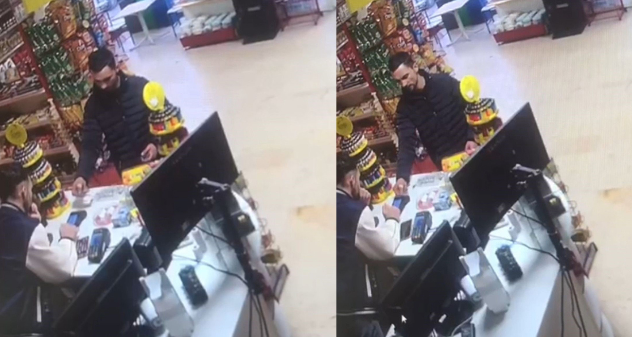 Firari hırsız kameraya yakalandı