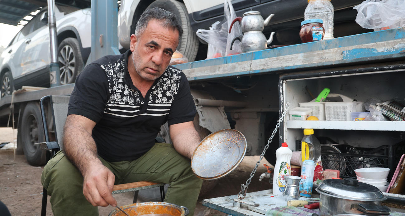 “Tır şoförleri iftar vaktinde sandık başında”