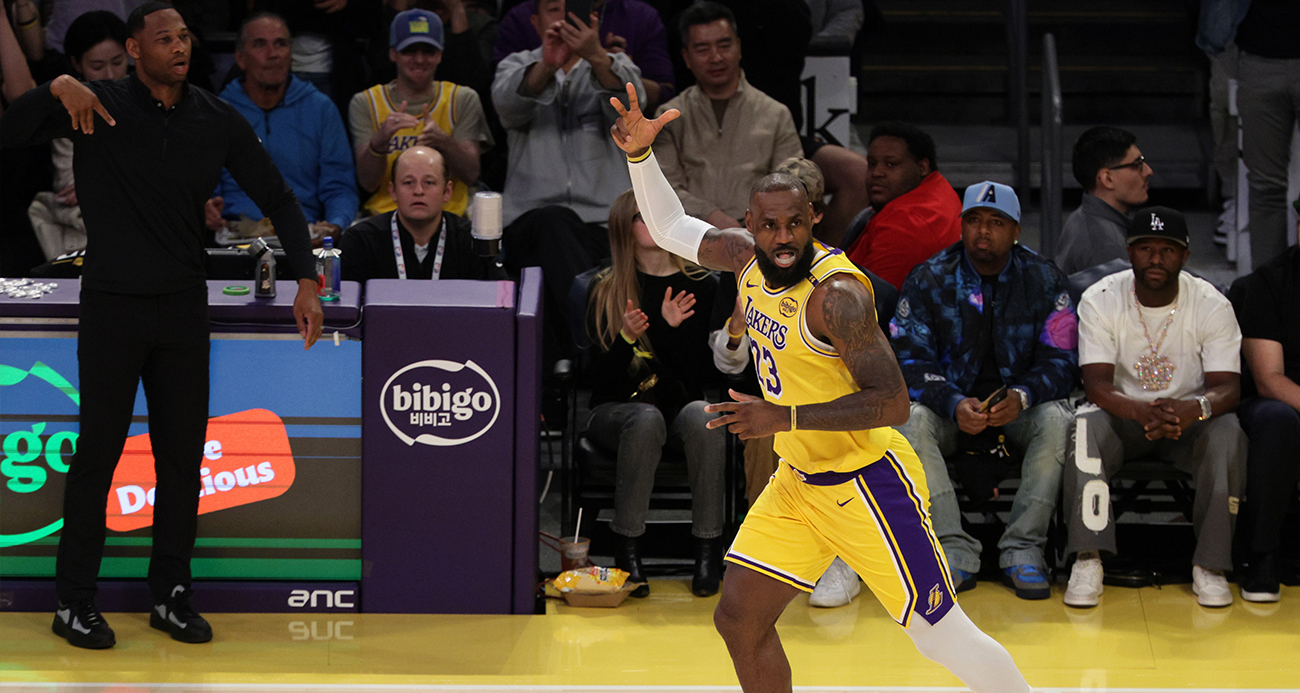 LeBron James, NBA’de 50 bin sayı barajını geçen ilk isim oldu