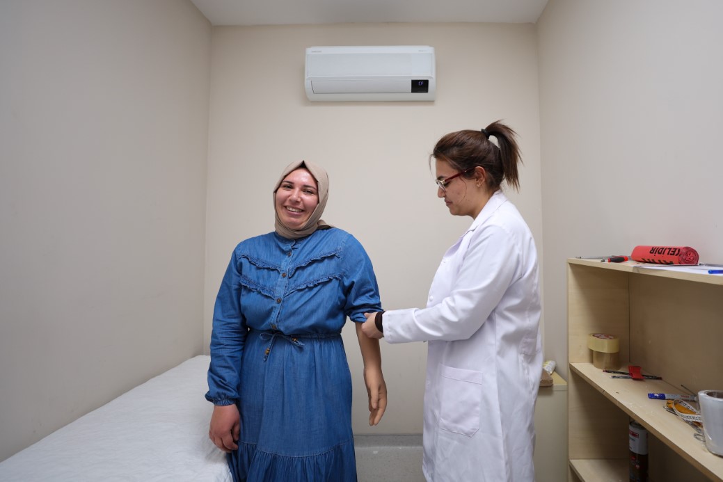 8 Mart Dünya Kadınlar Günü’nde protezlerine kavuştular