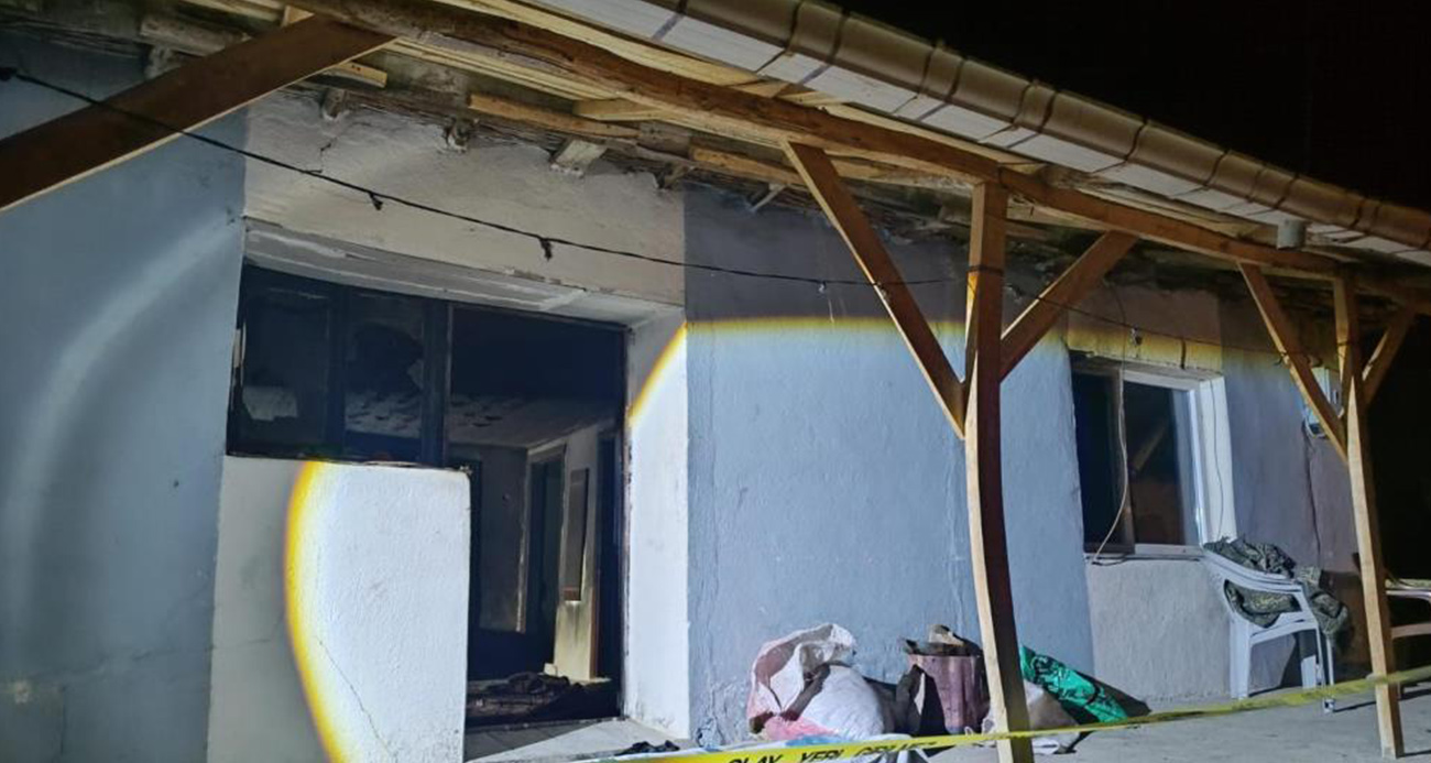 Sobaya dökülen benzin faciaya neden oldu!