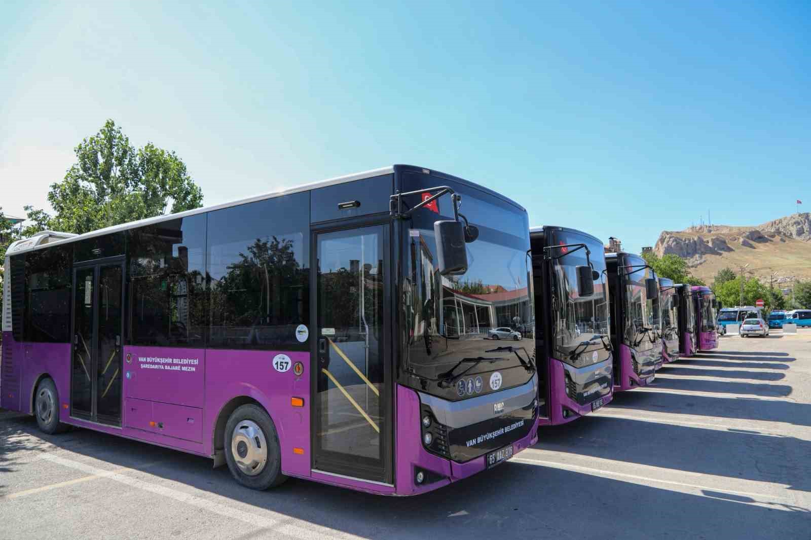 Van Büyükşehir Belediyesi bayramda ücretsiz ulaşım hizmeti verecek