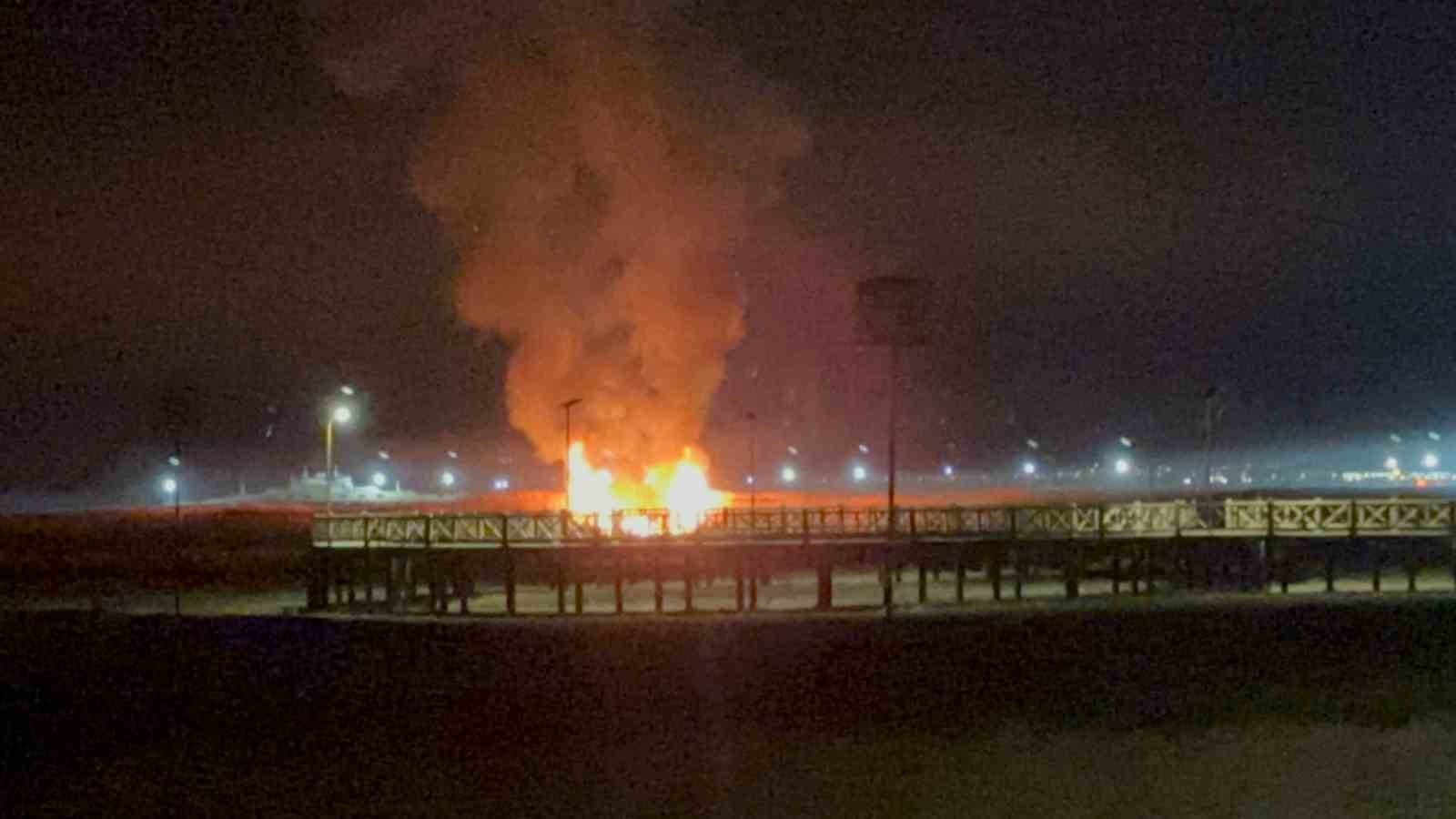 Van’da korkutan yangın!