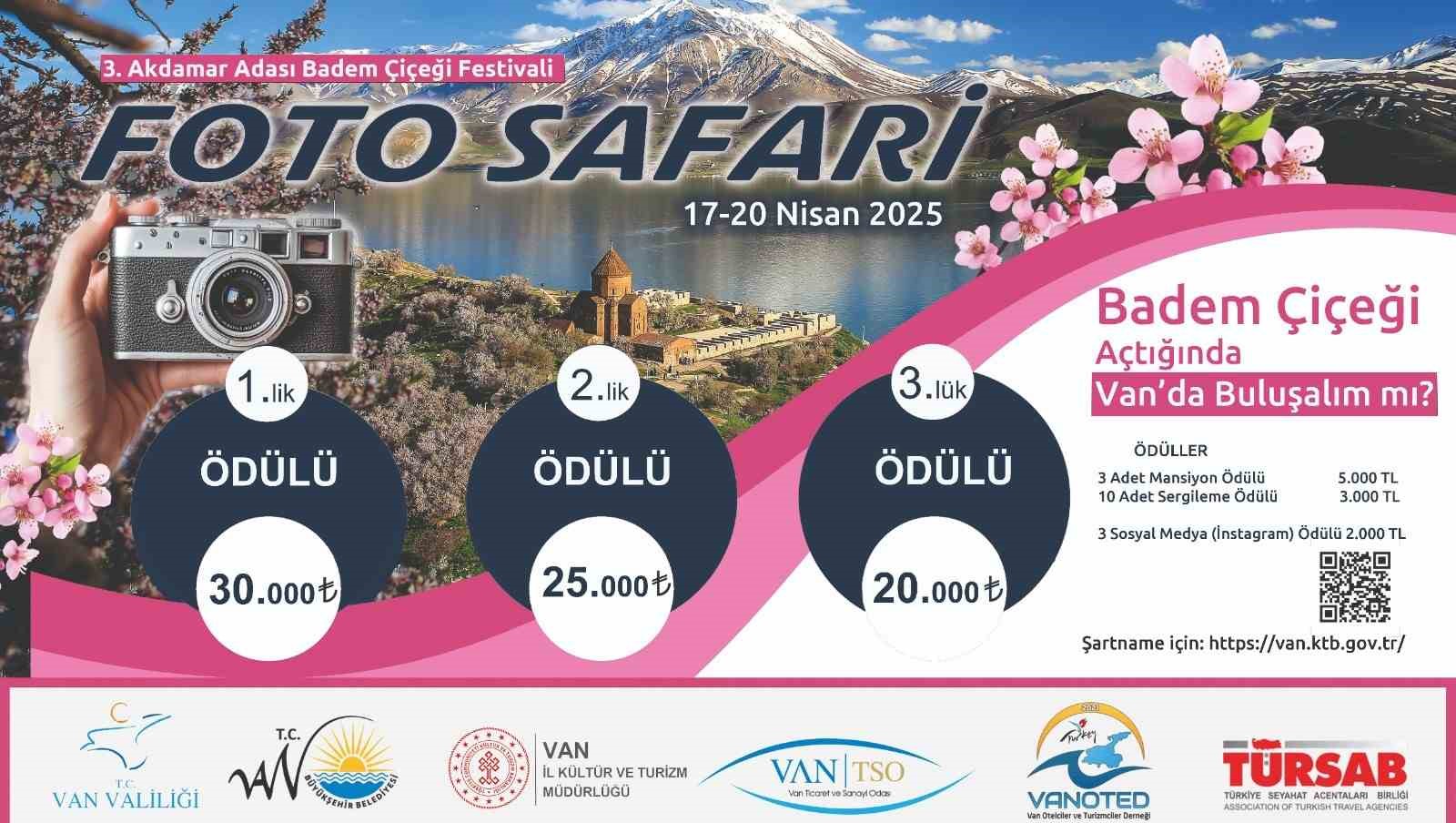 Van’da ödüllü ‘Foto Safari’ yarışması düzenlenecek