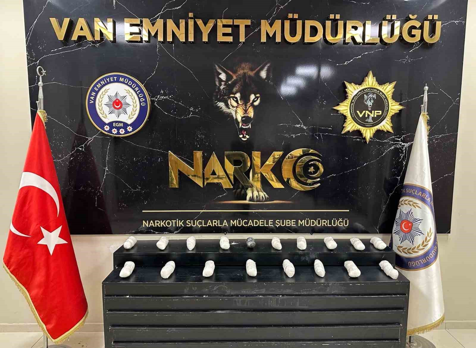 Van’da uyuşturucu operasyonu