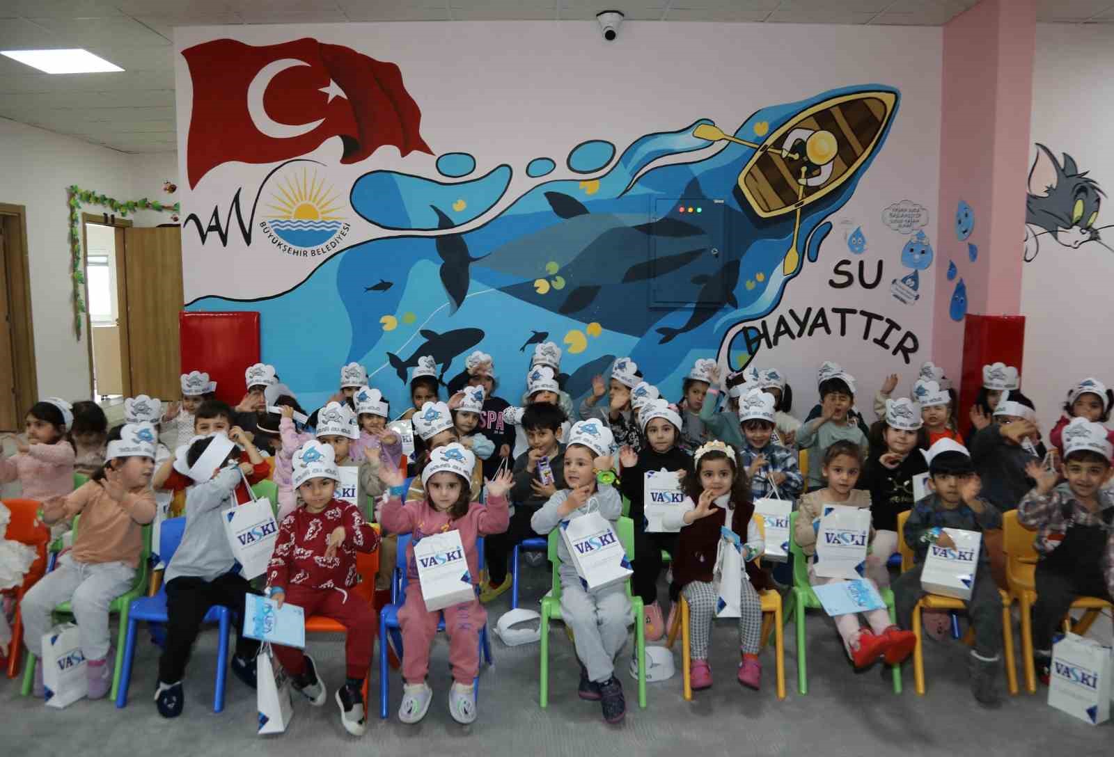 Vanlı miniklere VASKİ’den su bilinci etkinliği