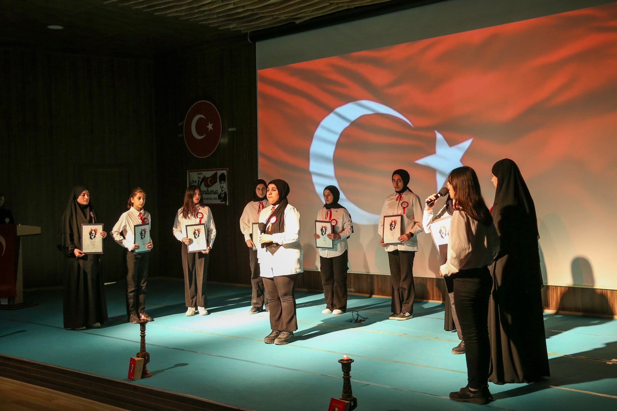 Gürpınar’da İstiklal Marşı’nın Kabul Programı Düzenlendi